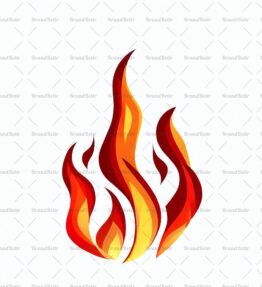 Abstrakte Feuerflammen